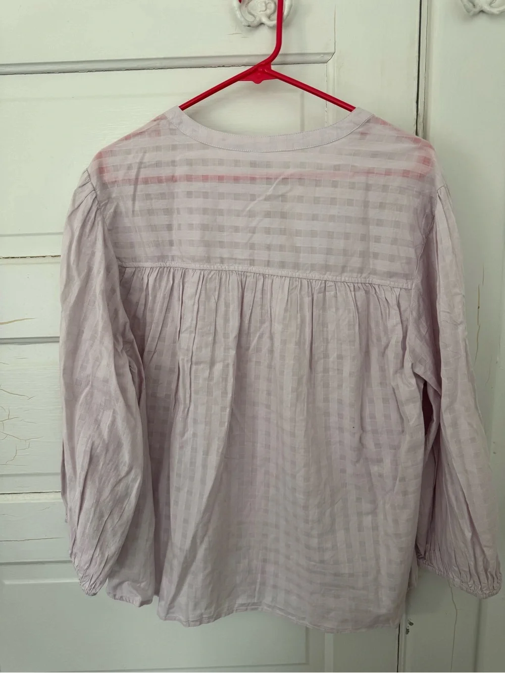 Old Navy Lavender Button-Front Blouse